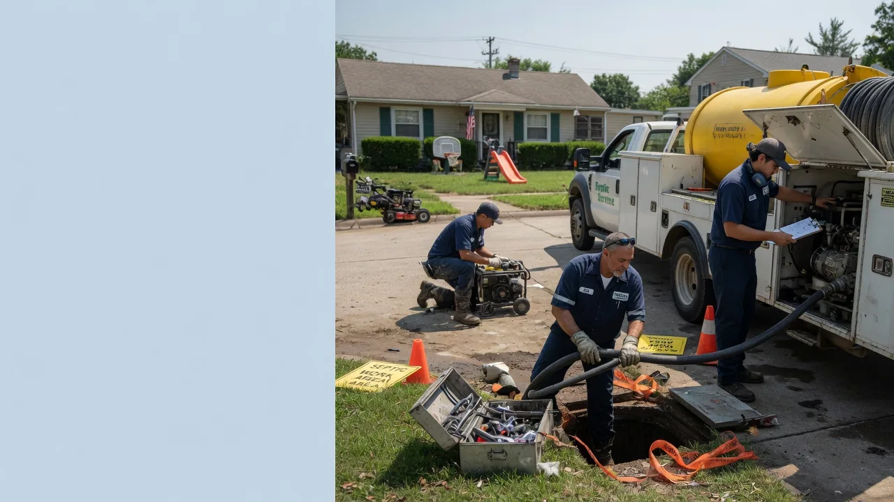 Septic Tank Pumping in Gandeeville, WV near me